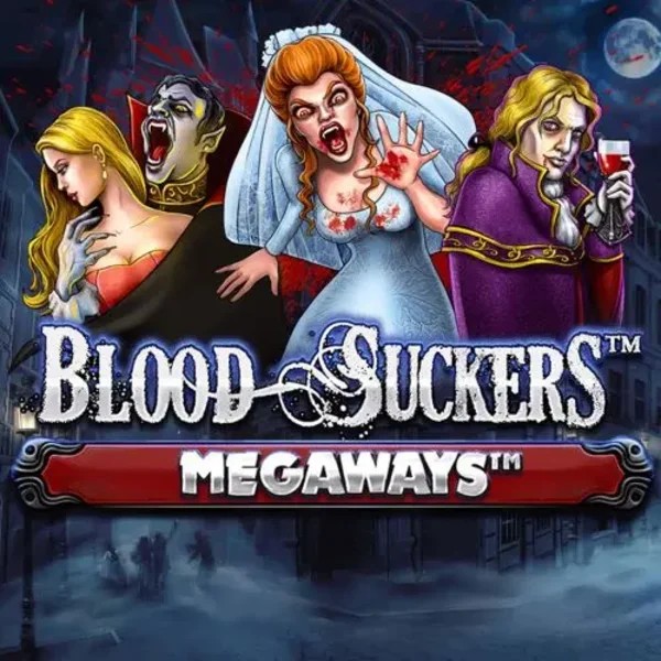 Blood Suckers Megaways logo by Red Tiger Gaming WinRolla Casino