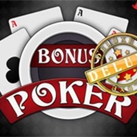 Official Table Games logo: Bonus Poker Deluxe - 3 Hands by RTG (Reel Time Gaming) at WinRolla Casino