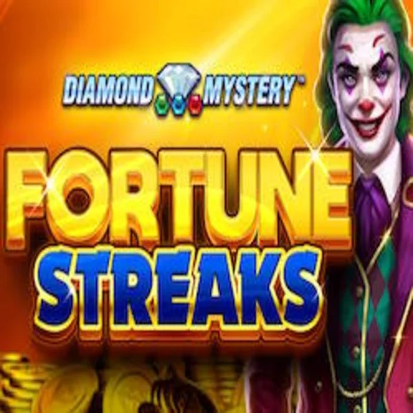 Diamond Mystery Fortune Streaks by Greentube, showcased at winrollaa.com.de – game logo