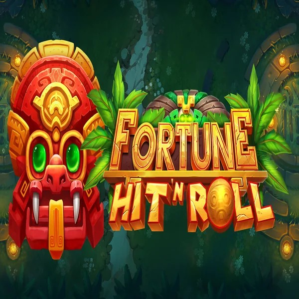 Fortune Hit'n Roll slot logo by Pragmatic Play at WinRolla Casino