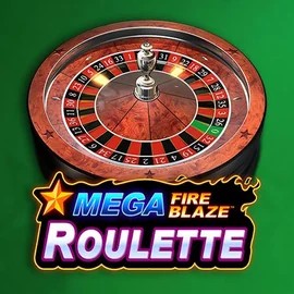 Mega Fire Blaze Roulette slot visual from Playtech available on winrollaa.com.de