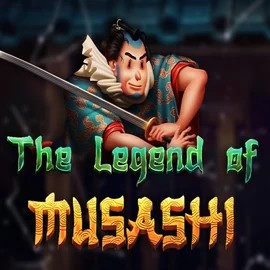 Slots logo of The Legend of Musashi from Peter & Sons at WinRolla Casino